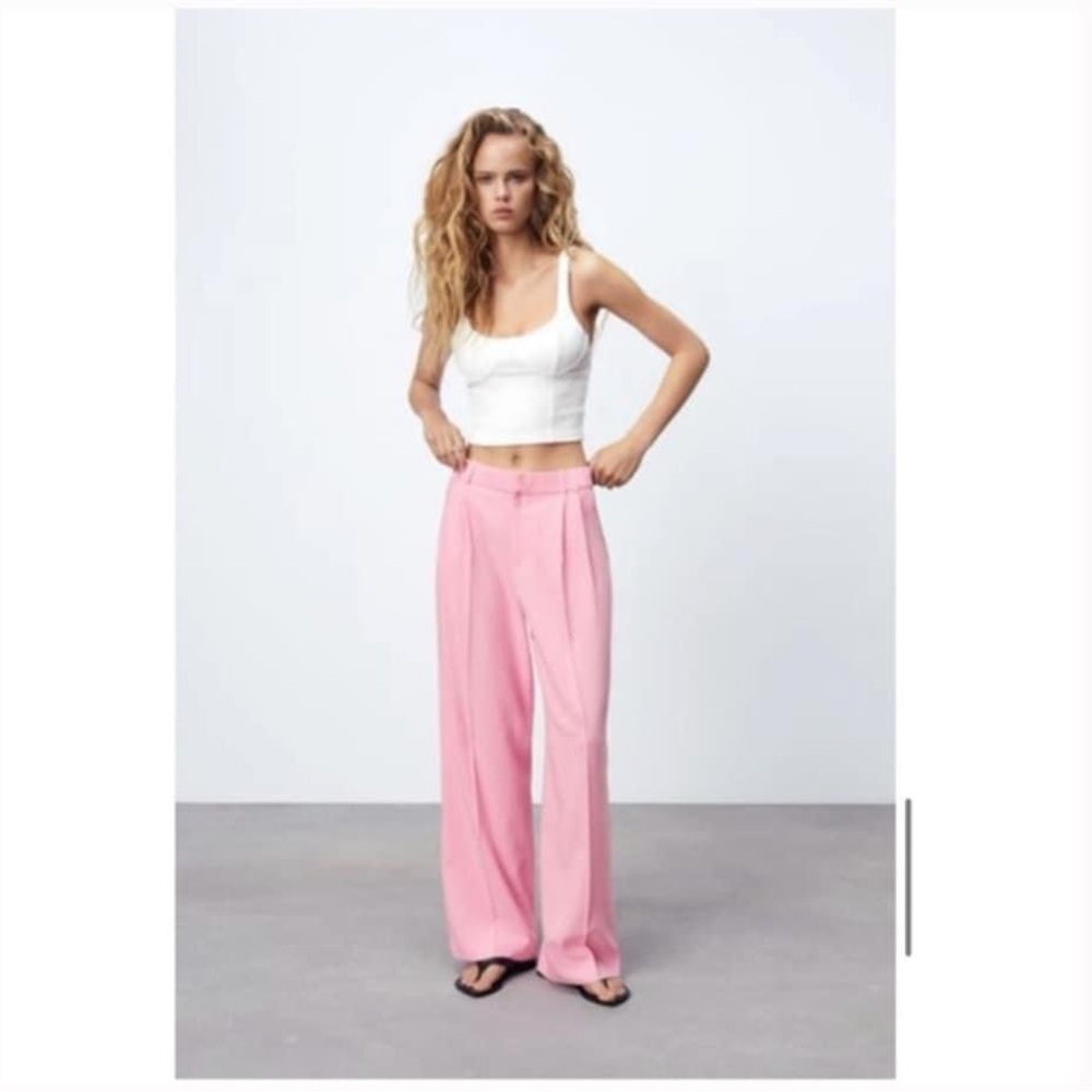 Zara pink pants